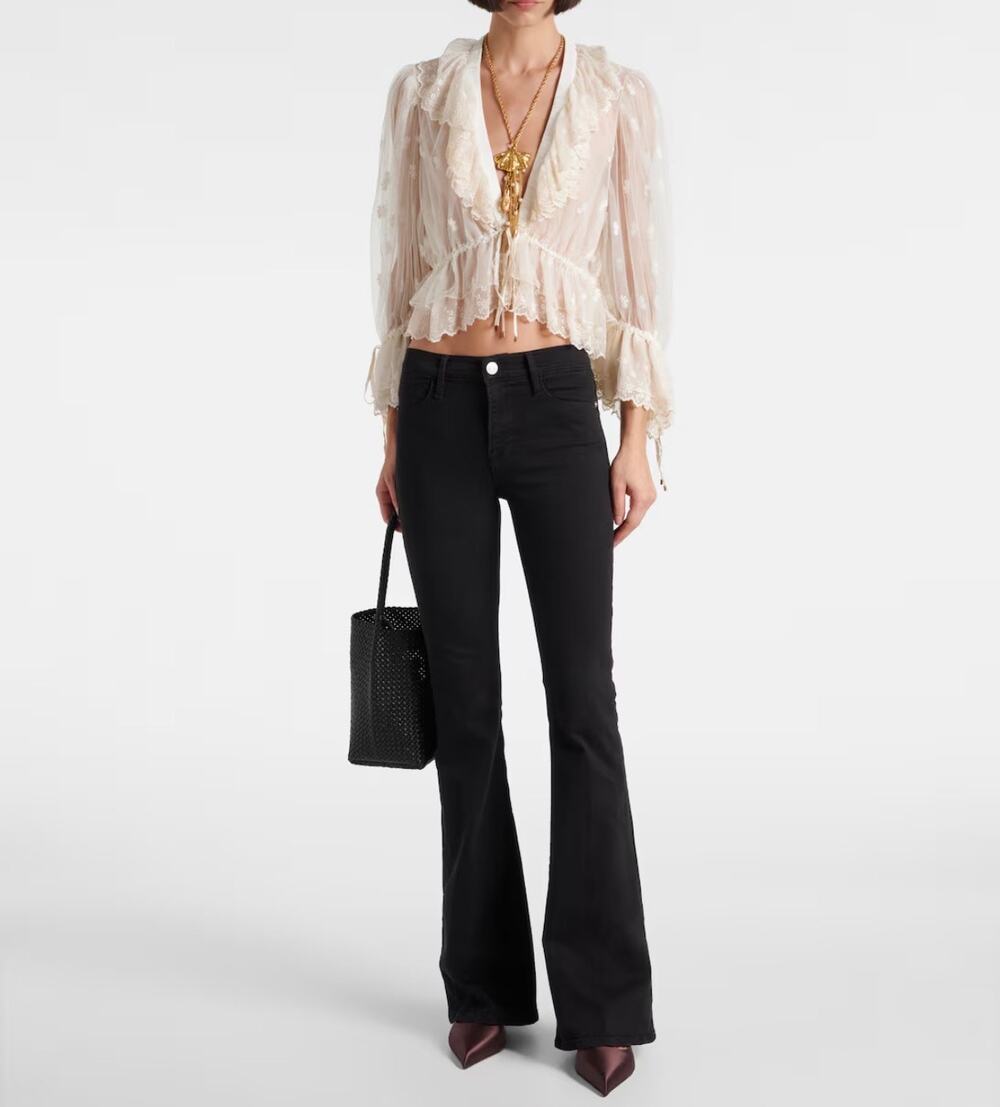FRAME Le High Flare jeans